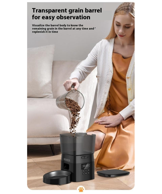 RWSQ-02 2L Automatic Pet Feeder - High-Quality Pet Feeding Machine