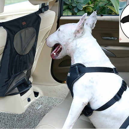 Pet Car Fence Rear Seat Barrier – Anti-Dog Harassment & Safety Net