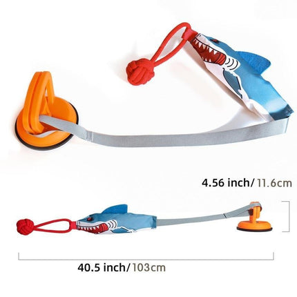 PROKEl Shark Shaped Pet Toy with Suction Cup - Petpexi