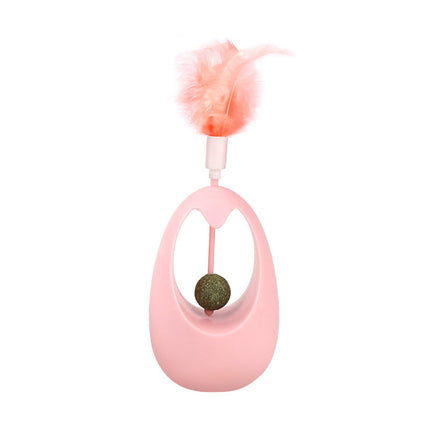 Catnip Ball Tumbler Cat Teaser Molar Toy – Interactive Fun for Cats | Petpexi