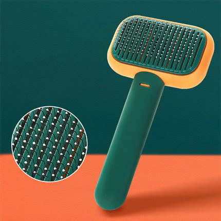 New Pet Hair Brush for Cats & Dogs – Stainless Steel Massage & Open-Knot Comb | Petpexi