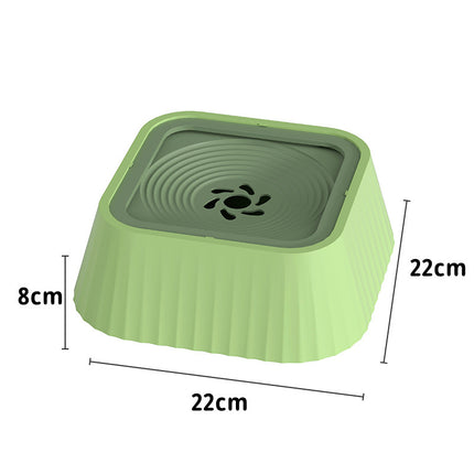 Splash-Proof Floating Pet Water Bowl – No-Wet Mouth Design | Petpexi