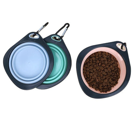 Collapsible Silicone Dog Bowl – Foldable Travel Cup for Food & Water | Petpexi