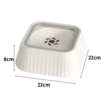 Splash-Proof Floating Pet Water Bowl – No-Wet Mouth Design | Petpexi