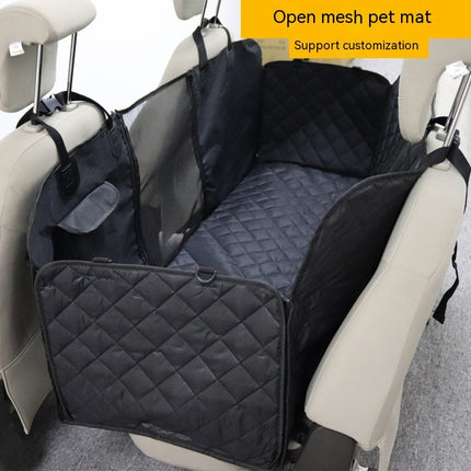 Luxury Pet Car Seat Cover – Rear Backseat Cushion for Dog Travel | PetPexi