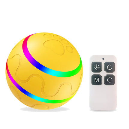Pet New Cat Wicked Ball Toy - Intelligent USB Self-Rotating Interactive Cat Ball