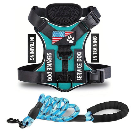 No-Pull Dog Harness & Leash Set – Comfortable, Tangle-Free Walks for All Breeds | Petpexi