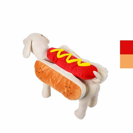 Funny Hot Dog Halloween Costume for Dogs | Petpexi