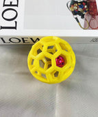 Yellow Bell Ball 9cm