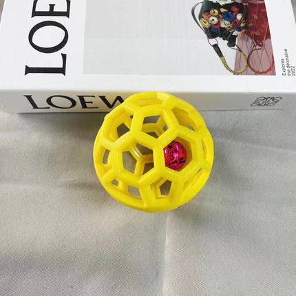 Durable TPR Dog Chew Ball Toy for Interactive Play and Teeth Cleaning - Petpexi
