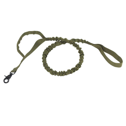 Adjustable Tactical Dog Collar – Durable Monochrome Nylon K9 Collar | Petpexi