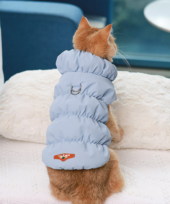 Warm Cotton Dog Vest with Buckle – Soft, Stylish & Cozy | Petpexi