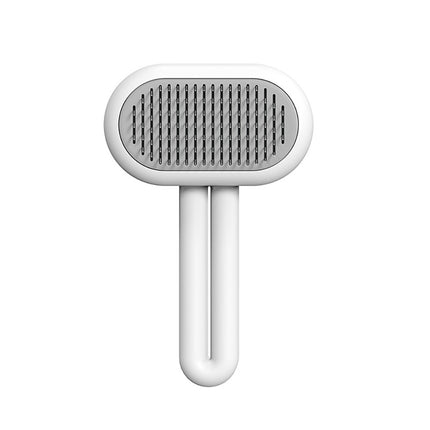 Pet Grooming Brush for Cats & Dogs – Stainless Steel Shedding Comb with Massage & Easy Clean | Petpexi