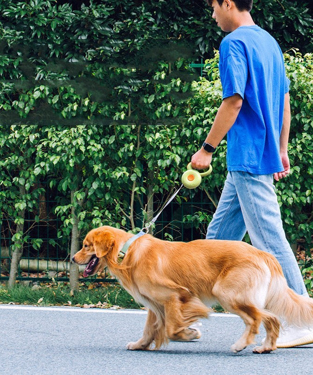 Retractable Pet Leash Reflective Rope - Automatic Dog Leash for All Sizes - petpexi.com