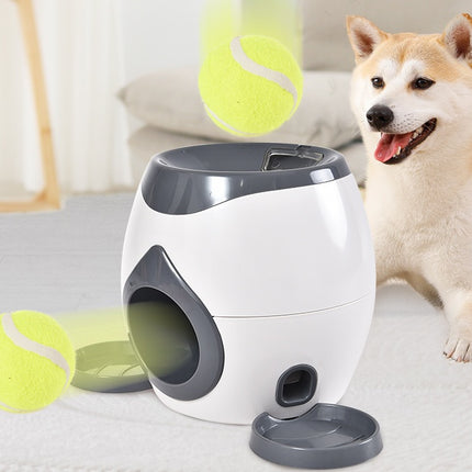 Smart Pet Feeder Tennis Ball Reward Machine for Dogs and Cats