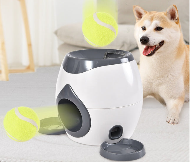 Smart Pet Feeder Tennis Ball Reward Machine for Dogs and Cats