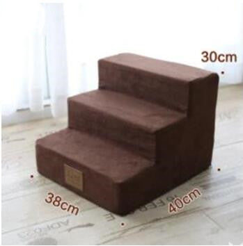 Premium Stuffed Pet Stairs – For Small & Senior Dogs | PetPexi
