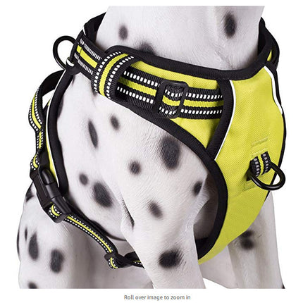 Medium & Large Dog Breathable Reflective Chest Strap Harness – Explosion-proof Vest | Petpexi