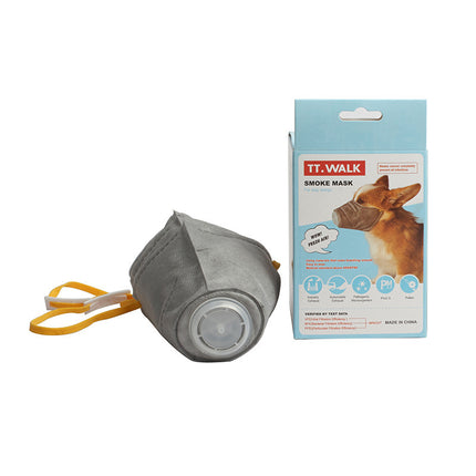 Anti-Fog Haze & Dust Mask for Dogs – Soft Cotton Respiratory Protection | Petpexi
