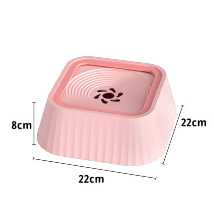 Splash-Proof Floating Pet Water Bowl – No-Wet Mouth Design | Petpexi