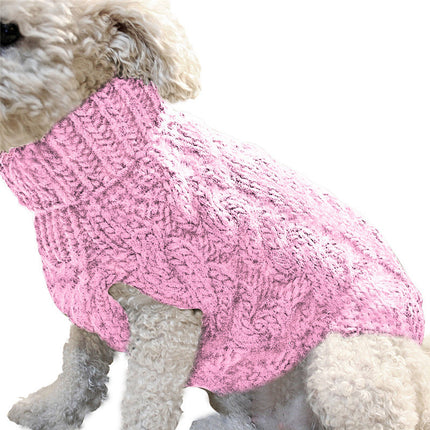 PetPexi Winter Warm Acrylic Dog Sweater - Cozy Pet Clothing for Small to Large Dogs
