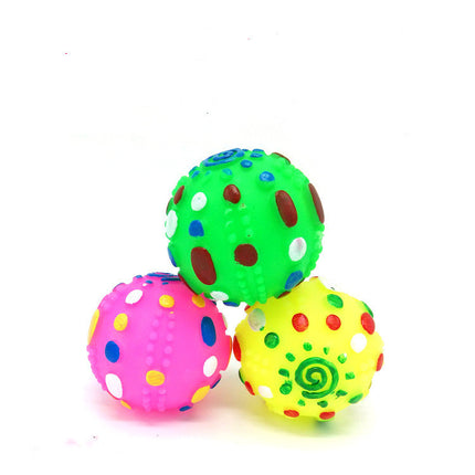 Durable Vinyl Pet Toy Ball for Dogs & Cats - Free Shipping | PetPexi