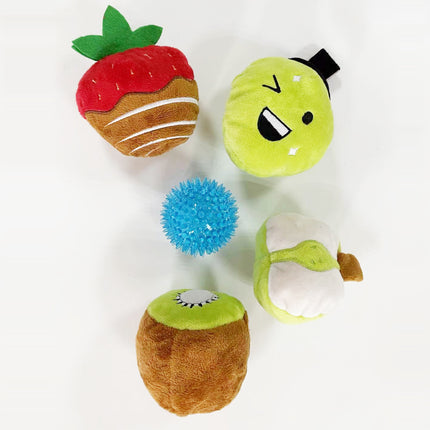 Strawberry Chocolate Dog Toy – Durable Plush Squeaky & Interactive Pet Toy | www.petpexi.com