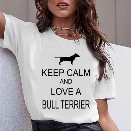 Kawaii Dog Digital Print T-Shirt – Cute Streetwear Tee | PetPexi