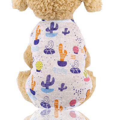 Breathable Summer Dog Shirt – Lightweight Small Dog Clothing | Petpexi