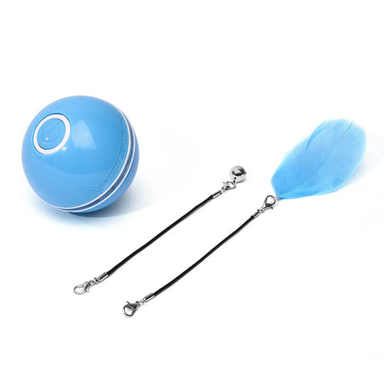 PetPexi Smart LED Laser Rolling Cat Toy Ball - Interactive Fun