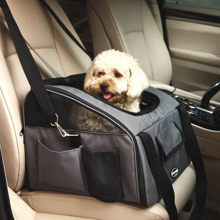 Pet Travel Car Bag for Dogs & Cats – Portable Crossbody Carrier