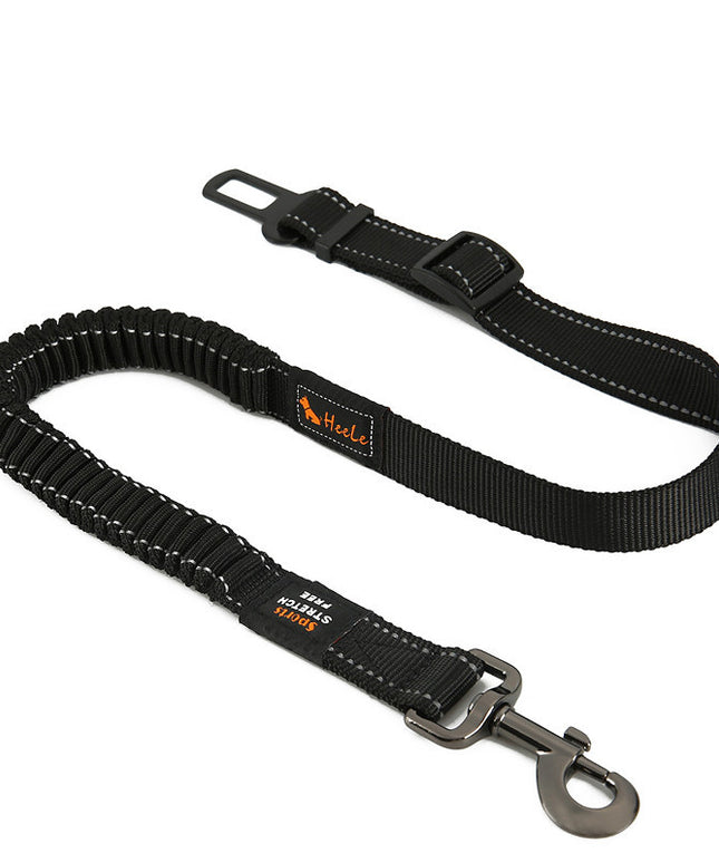 Adjustable Pet Seat Belt with Cushion – Car Safety Buckle for Dogs | PetPexi