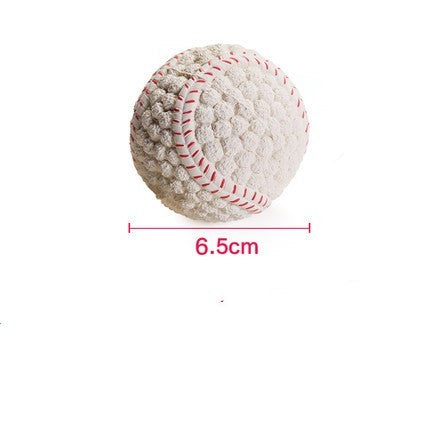 Rugby Tennis Dog Bite Sounding Ball Pet Toy – Durable Interactive Chew – www.petpexi.com