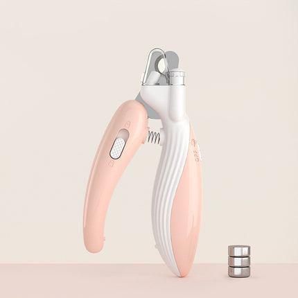 Pet Nail Clippers with LED Light for Dogs & Cats – Safe, Ergonomic Grooming Tool | Petpexi