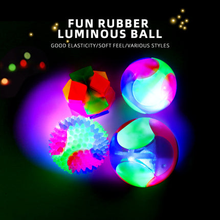 Small Dog Pet Training Interactive Luminous Elastic Ball – Durable Fun Toy – www.petpexi.com