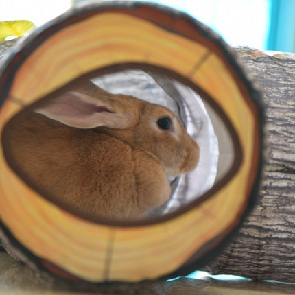 Tree Pattern Cat Tunnel – Creative 3-Channel Interactive Play Tunnel | Petpexi