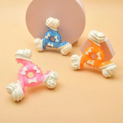 Pet Toy Triangle Bone Grinding Teeth – Durable Tough Chew Dog Toy | www.petpexi.com