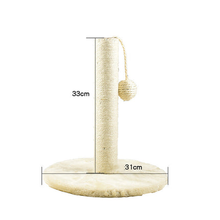 Cat Climbing Frame Litter Tree with Integrated Grab – Solid Wood Stylish Design | Petpexi