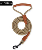 Brown Leather Round Rope