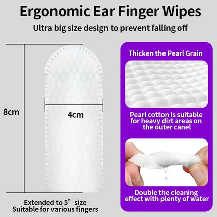 Pet Ear Cleaning Wipes for Dogs & Cats – Gentle, Hypoallergenic & Effective Ear Care | Petpexi
