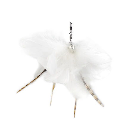 Cat Funny Stick with Feather & Bell – Interactive Suction Cup Cat Toy | Petpexi
