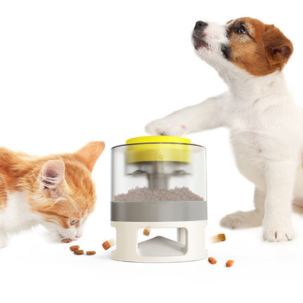 Square Bullet Food Container - Interactive Pet Feeder with Fast, Free USA Shipping