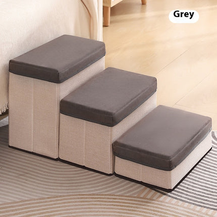 Third-Level Foldable Thickened Non-slip Pet Stairs – Durable Dog Ladder | Fast & Free USA Shipping | www.petpexi.com
