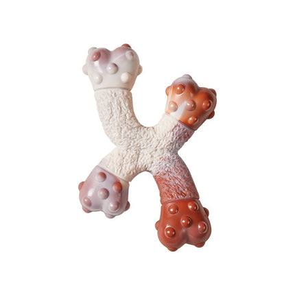 Polka Dot Bone 3-piece Set Medium Large Chew Toys for Dogs – Durable Dog Toys from www.petpexi.com