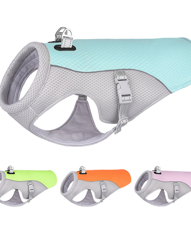 Summer Pet Dog Cooling Vest – Heat-Resistant, Breathable & UV-Protected | Fast & Free Shipping at www.petpexi.com