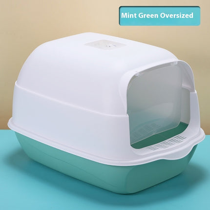 Litter Box Fully Enclosed Cat Toilet – Spacious & Odor-Free | www.petpexi.com