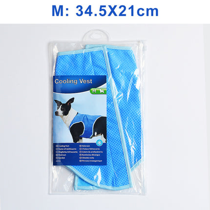PVA Cooling Vest for Dogs and Cats – Summer Heat Relief Pet Wear