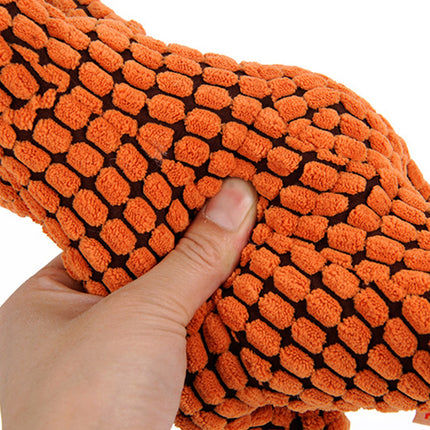 Dinosaur Pet Toy for Giant Dogs and Chihuahuas - Interactive Chew Toy with Squeaker