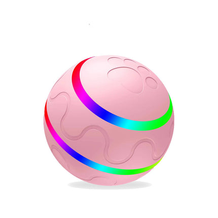 Pet New Cat Wicked Ball Toy - Intelligent USB Self-Rotating Interactive Cat Ball