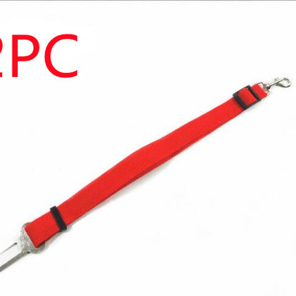 Adjustable Dog Car Safety Seat Belt – Durable Travel Leash for Secure Pet Restraint